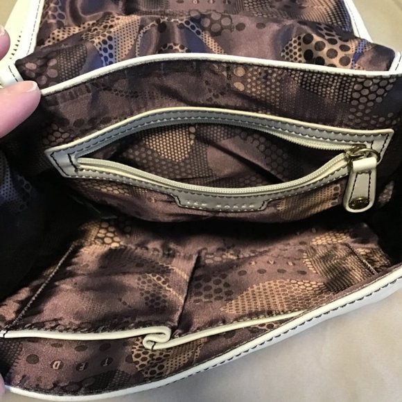 TED Baker Leather Shoulder Bag with Adjustable Strap - Picture 8 of 10